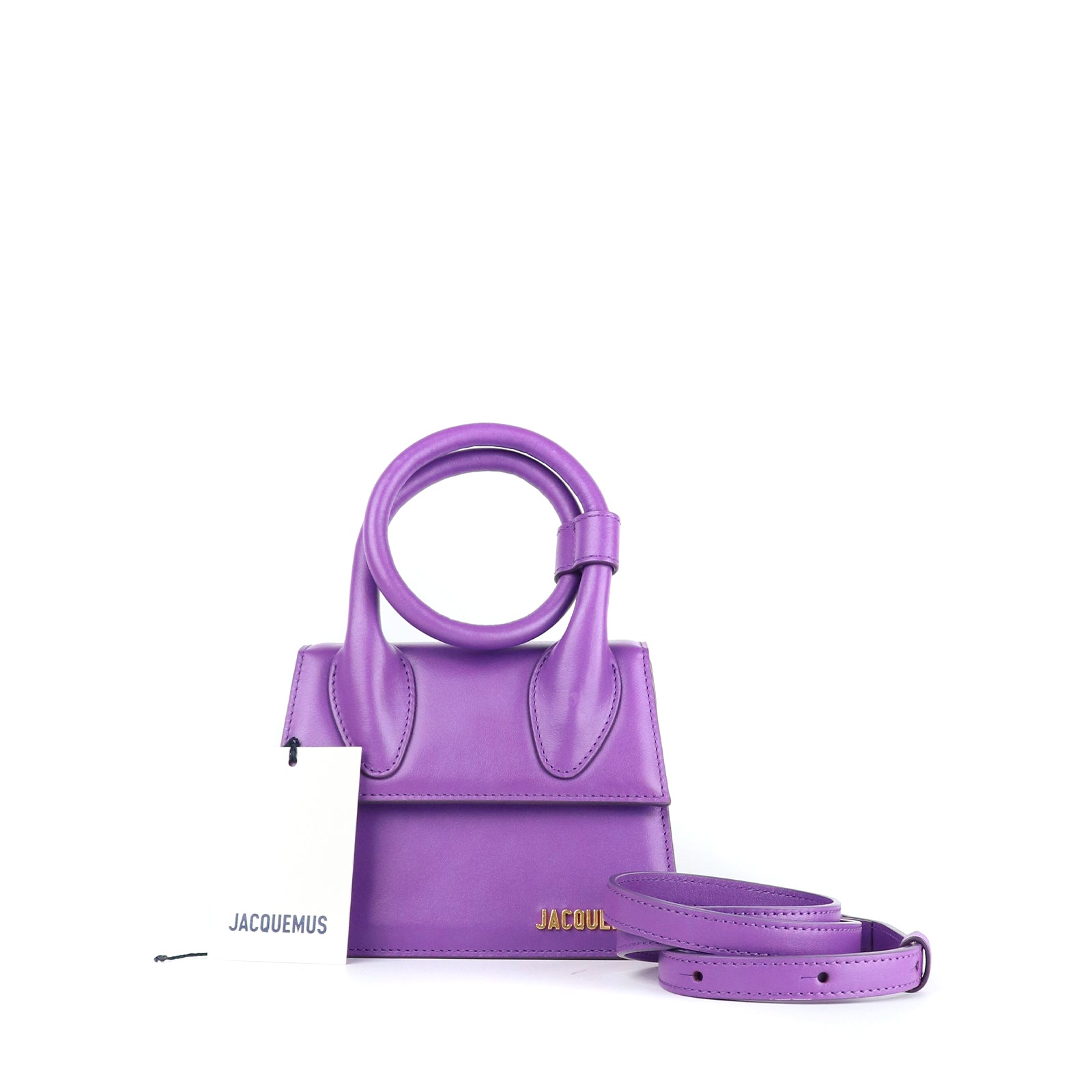 JACQUEMUS - Chiquito noeud violet