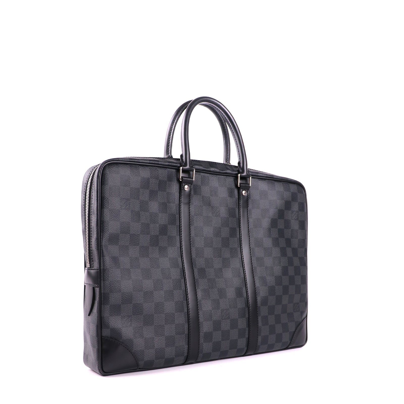 LOUIS VUITTON - Porte documents à damier graphite