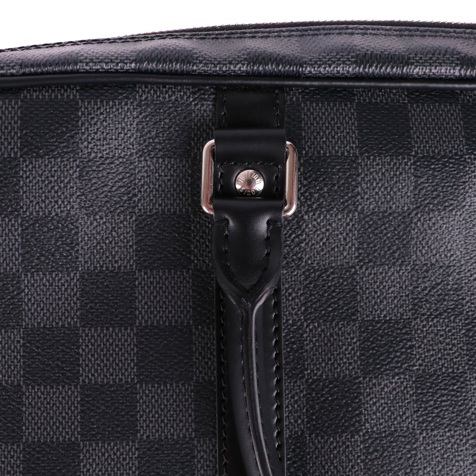 LOUIS VUITTON - Porte documents à damier graphite