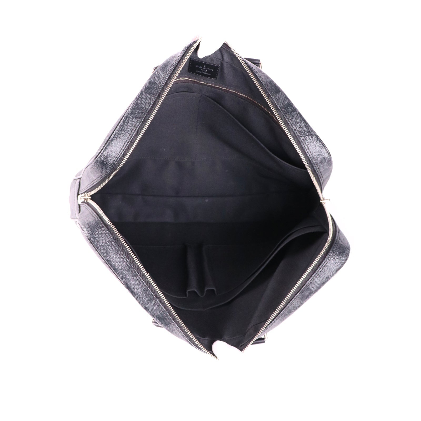 LOUIS VUITTON - Porte documents à damier graphite