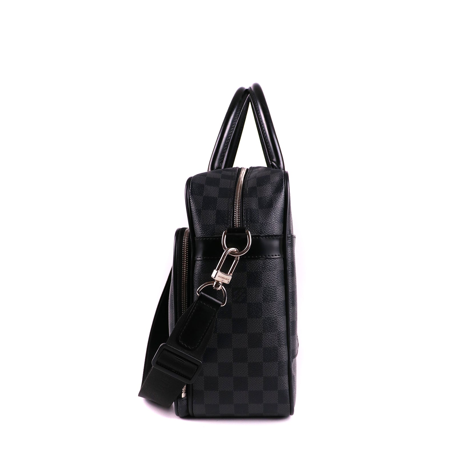 LOUIS VUITTON - Pochette à bandoulière Icare à damier graphite