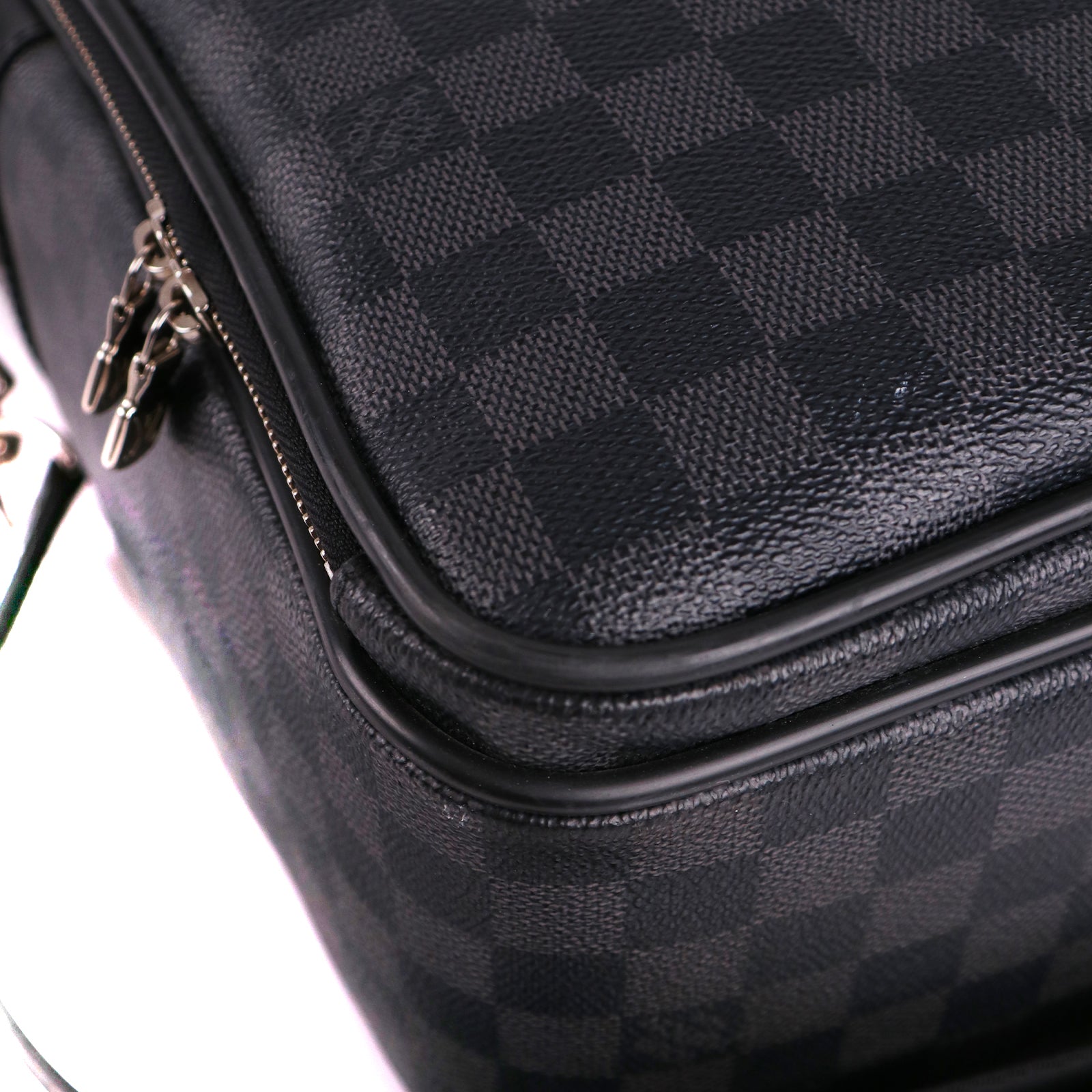 LOUIS VUITTON - Pochette à bandoulière Icare à damier graphite