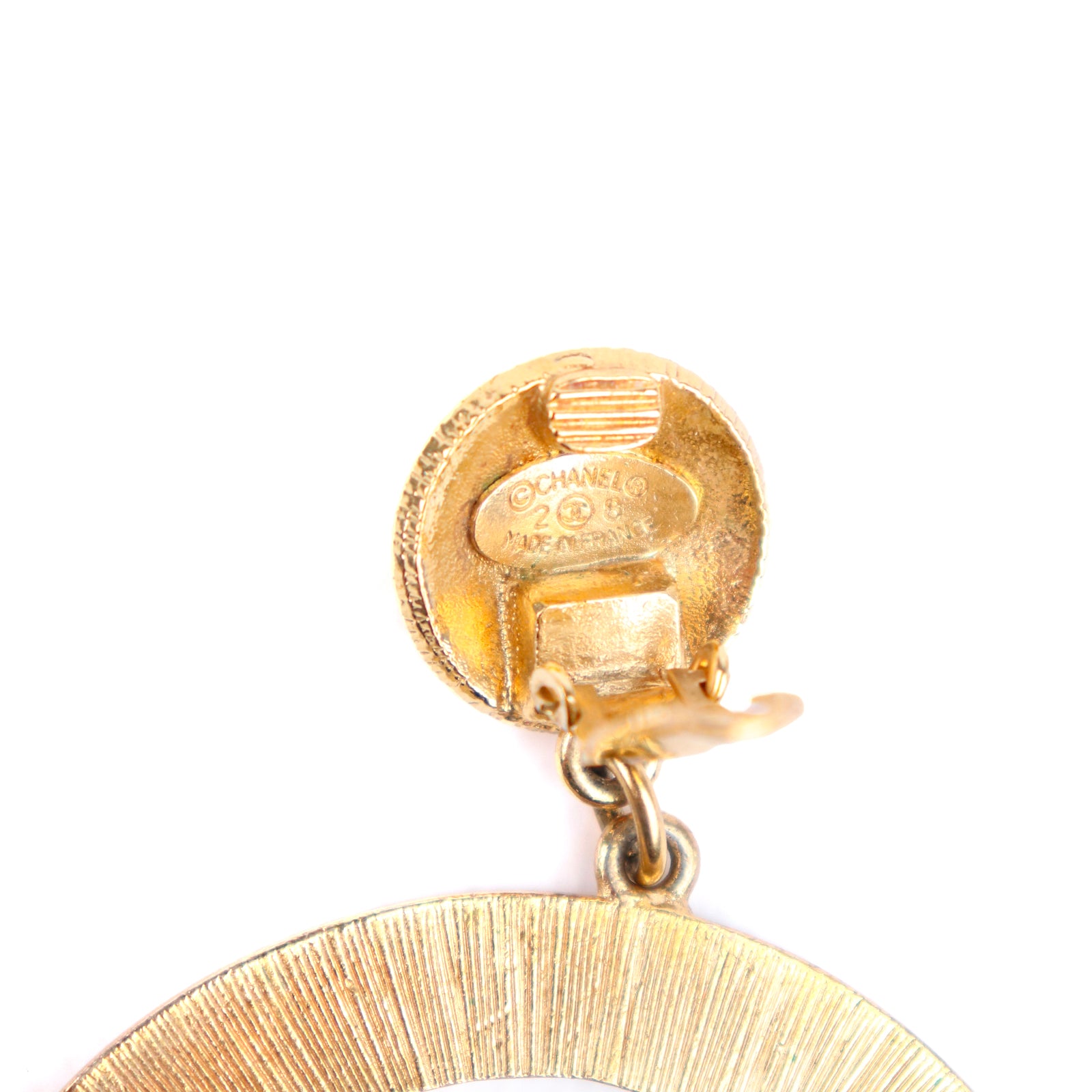 CHANEL - Vintage Sunburst Earrings