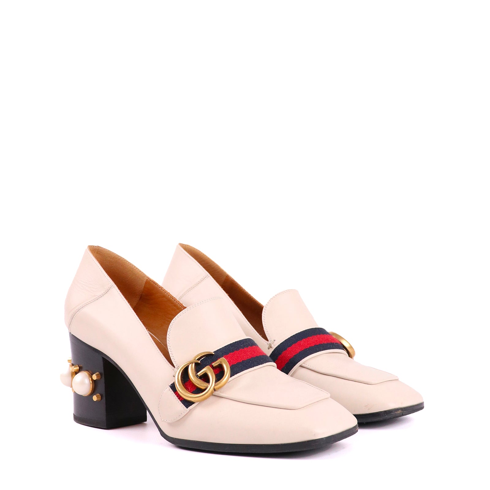 GUCCI - Escarpins Marmont Pump en cuir (T39)