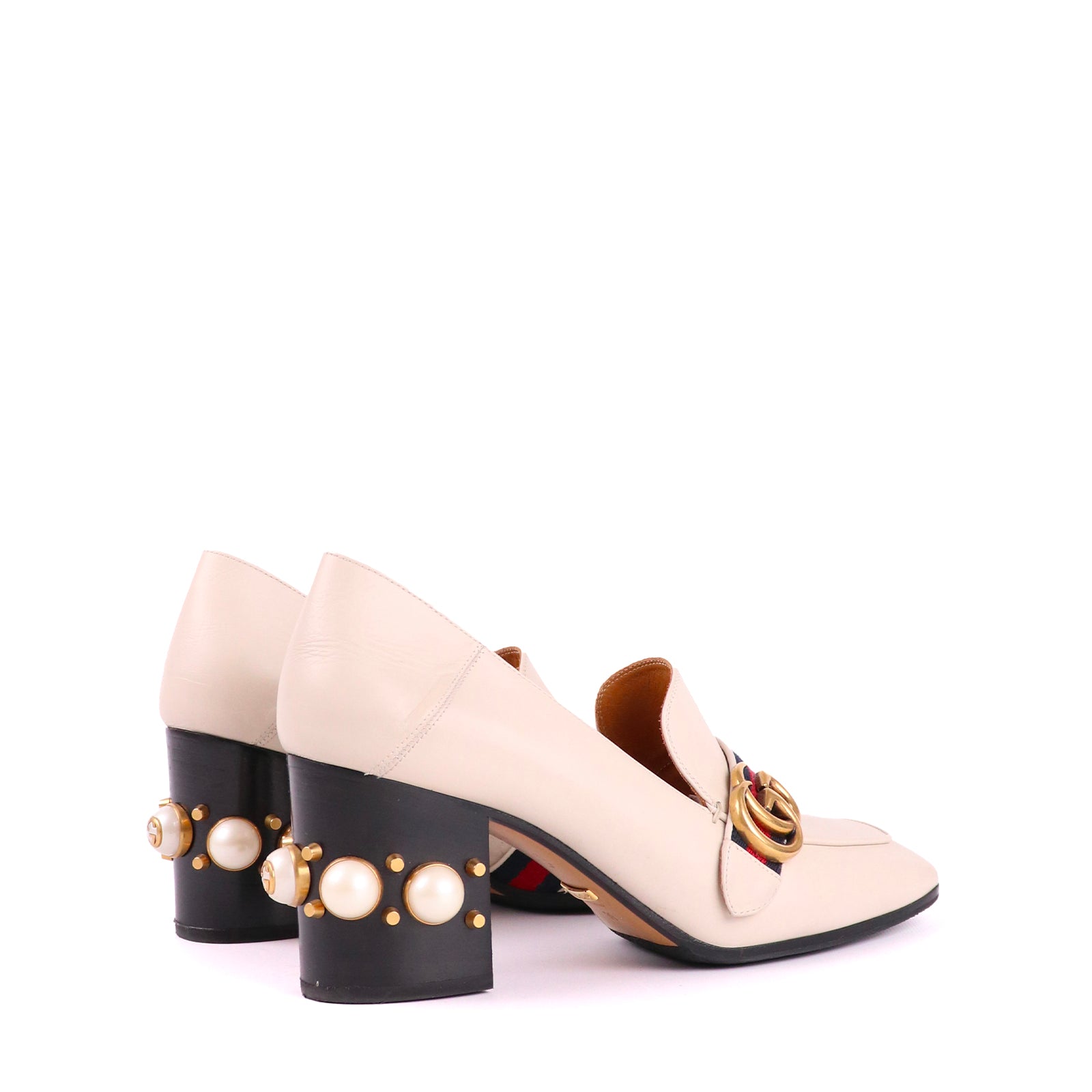 GUCCI - Escarpins Marmont Pump en cuir (T39)