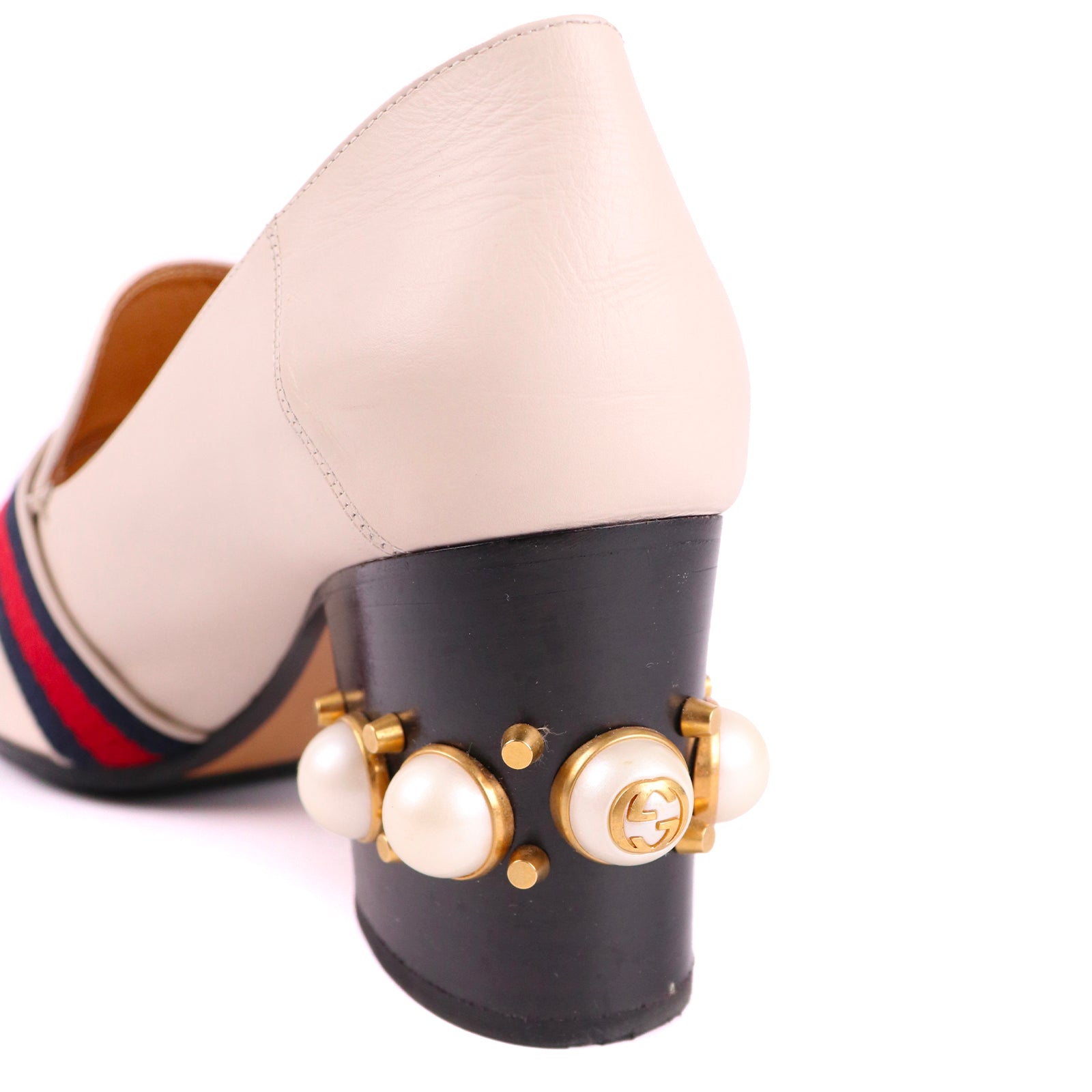 GUCCI - Escarpins Marmont Pump en cuir (T39)