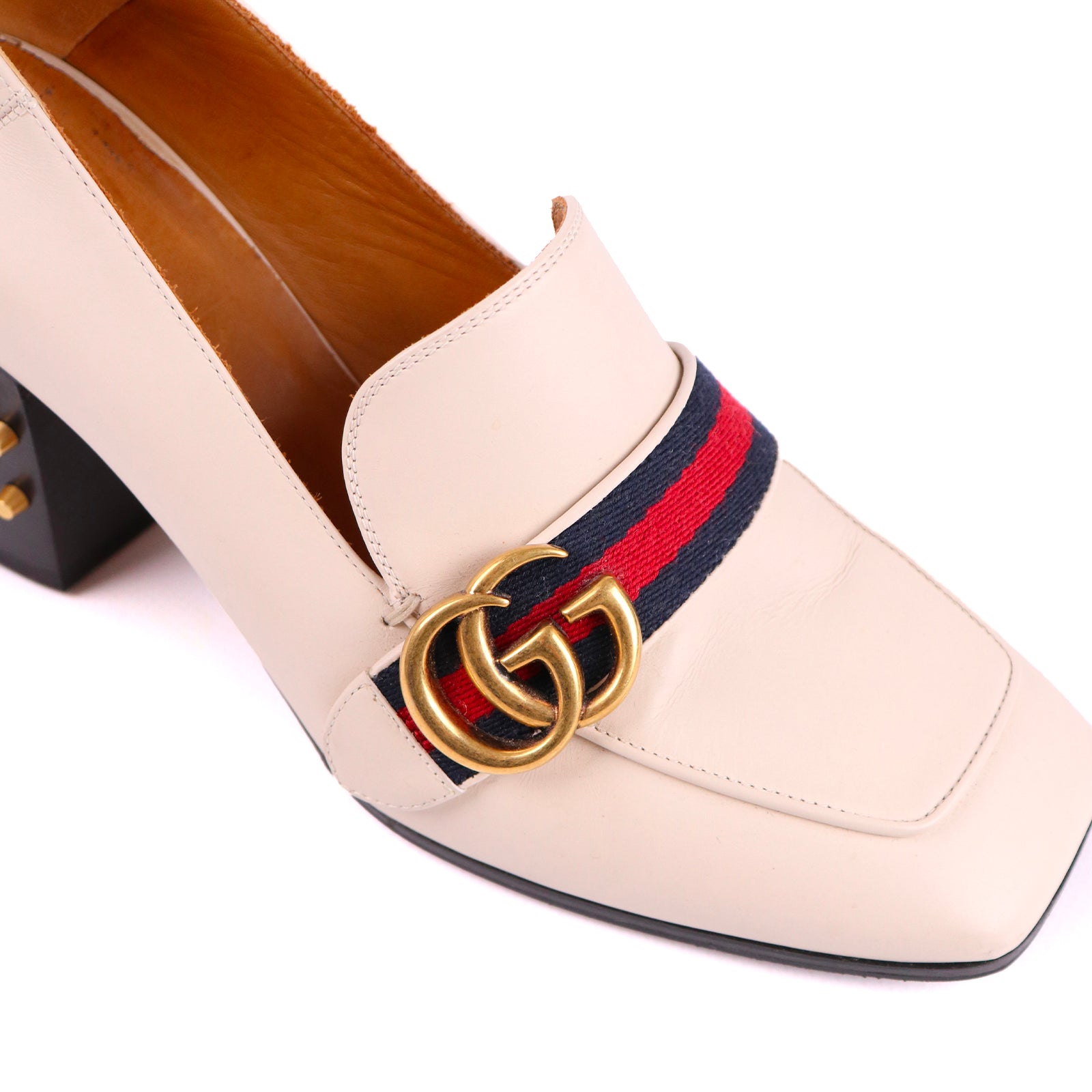 GUCCI - Escarpins Marmont Pump en cuir (T39)