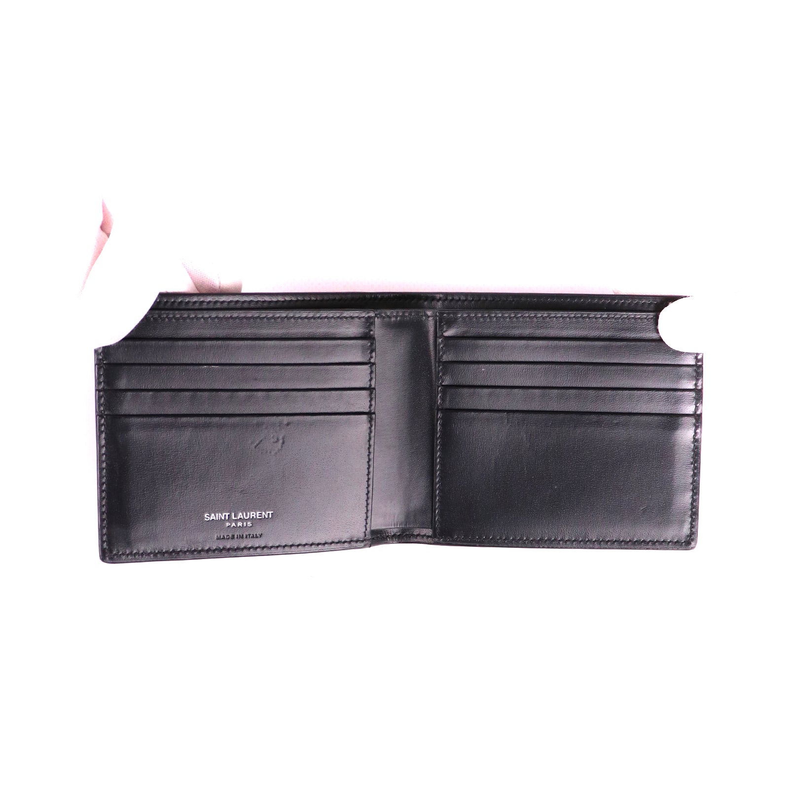 SAINT LAURENT - Portefeuille Tiny Cassandre
