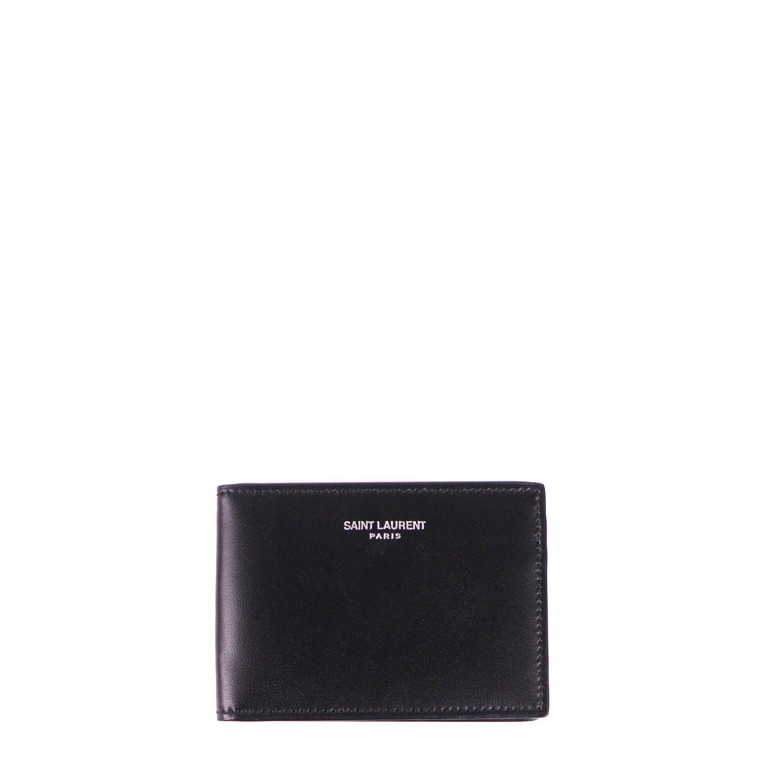 SAINT LAURENT - Porte cartes en cuir