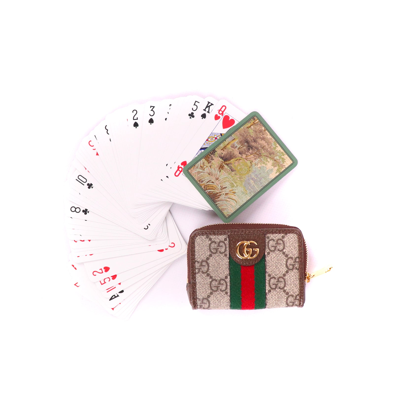 GUCCI - Jeu de carte et étui GG