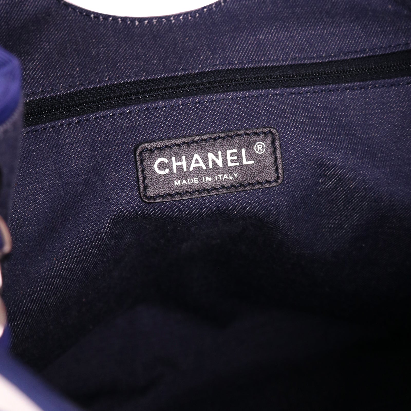 CHANEL - Sac cabas Croisière en toile