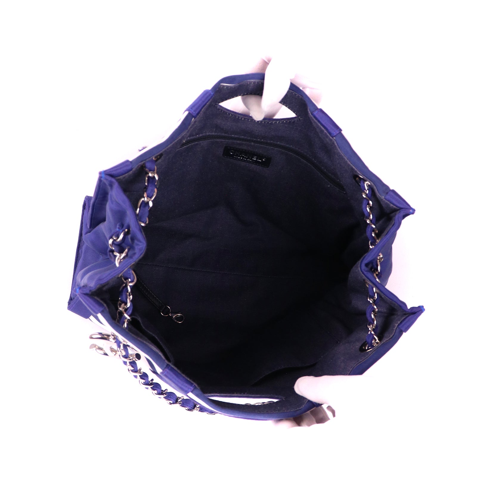 CHANEL - Sac cabas Croisière en toile