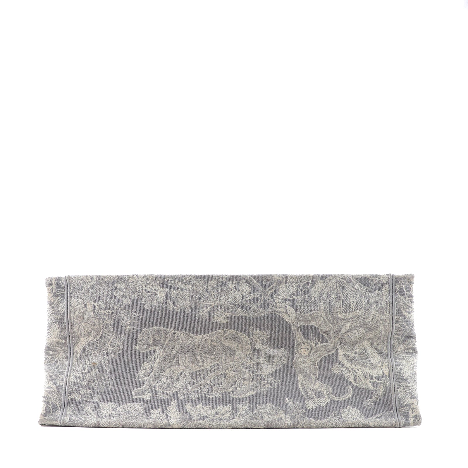 DIOR - Book Tote Large Toile de Jouy grise