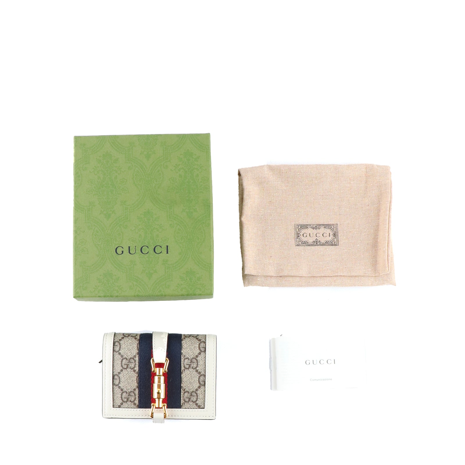 GUCCI - Petit portefeuille Jackie