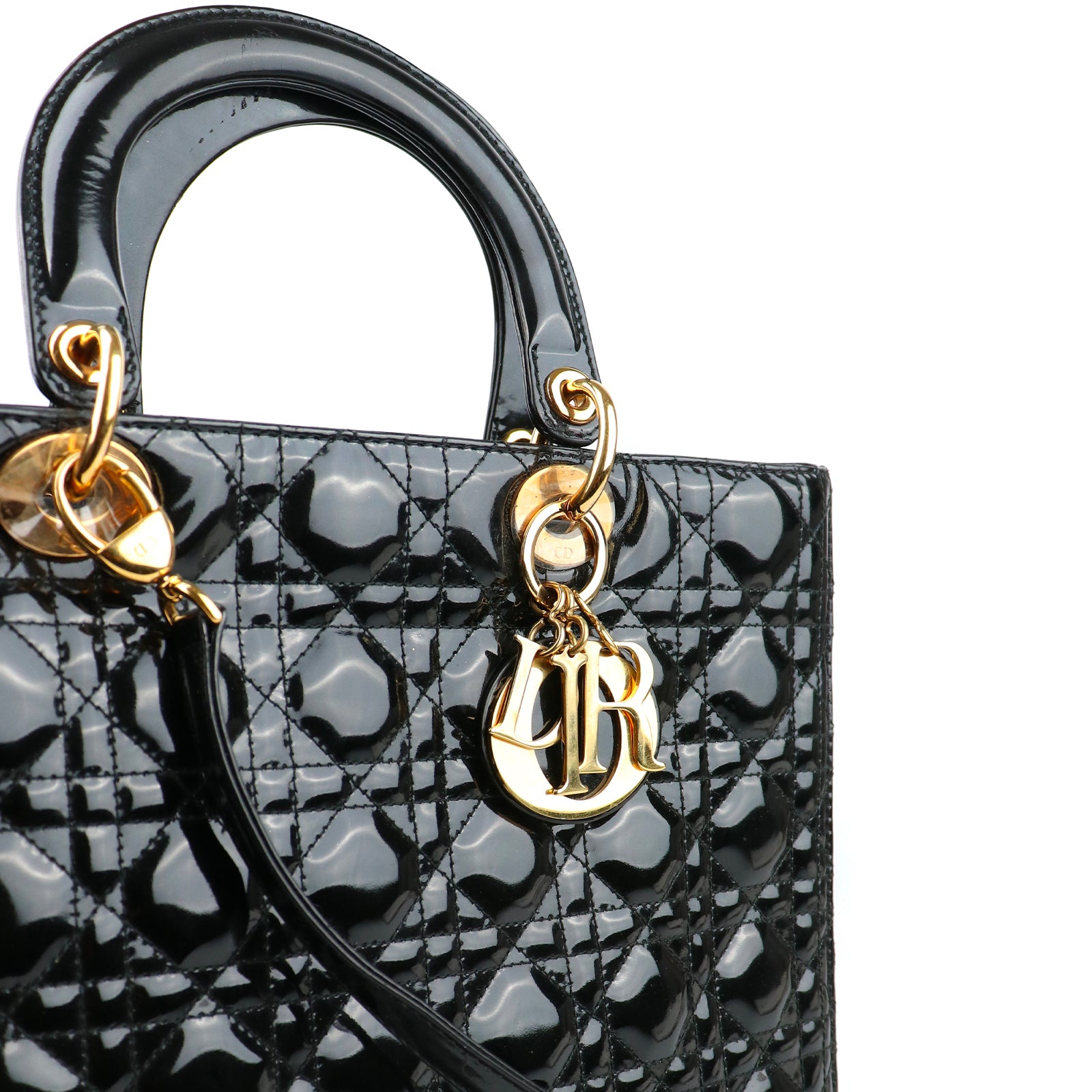 DIOR - Sac à main Lady Dior Large