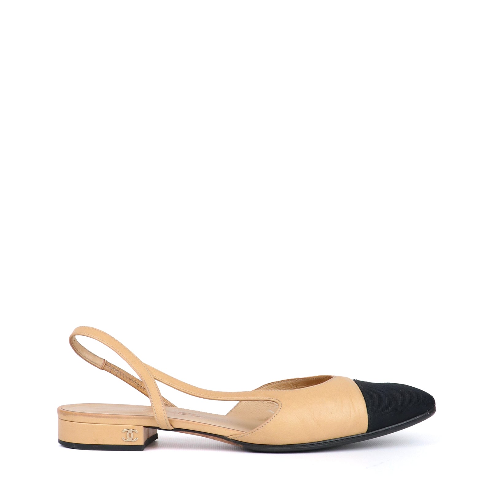 CHANEL - Sandales Slingback (T38)