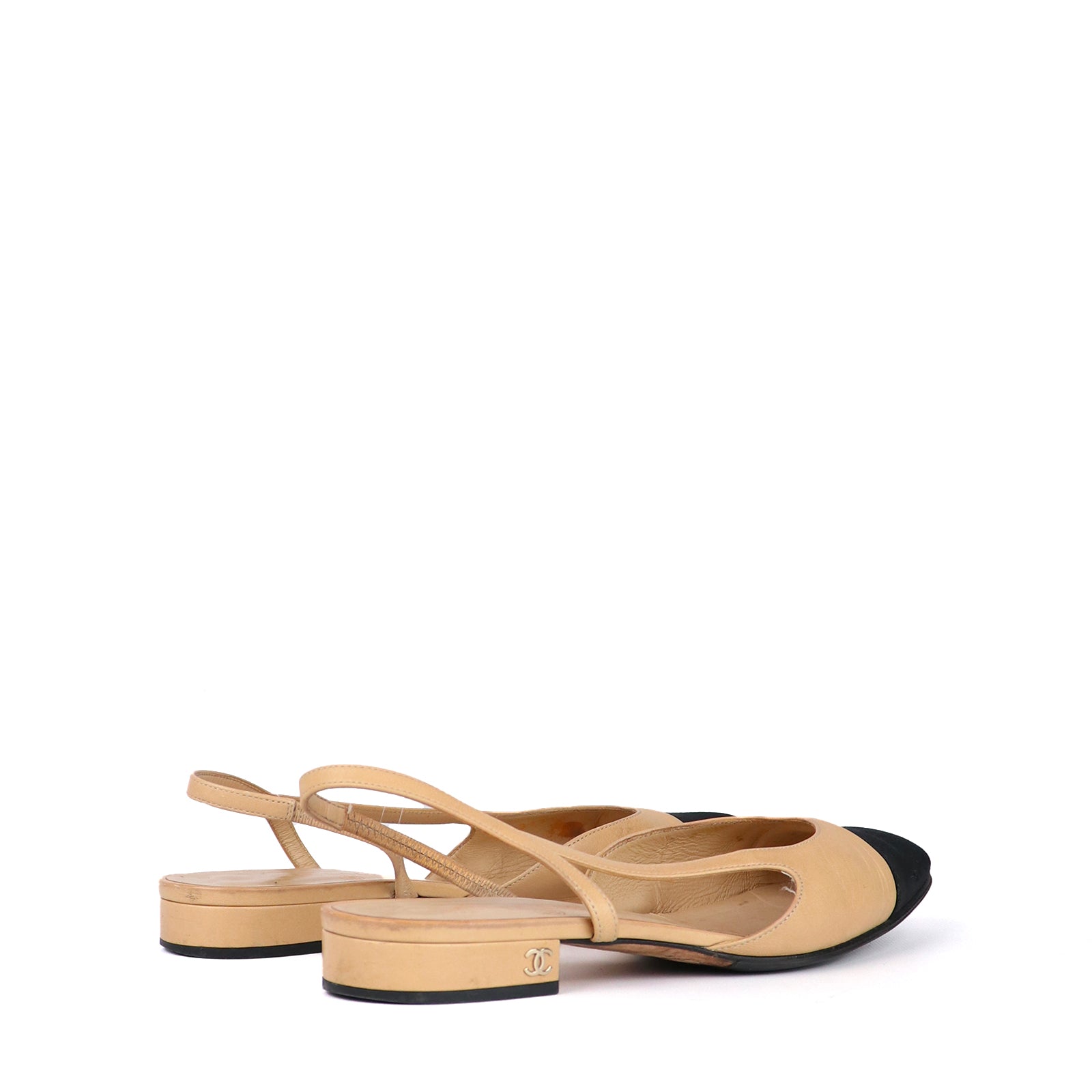 CHANEL - Sandales Slingback (T38)