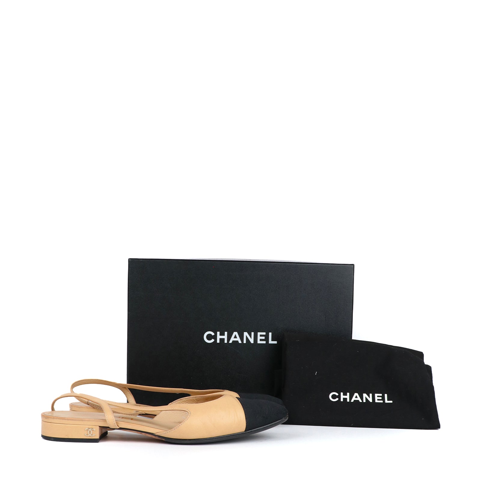 CHANEL - Sandales Slingback (T38)