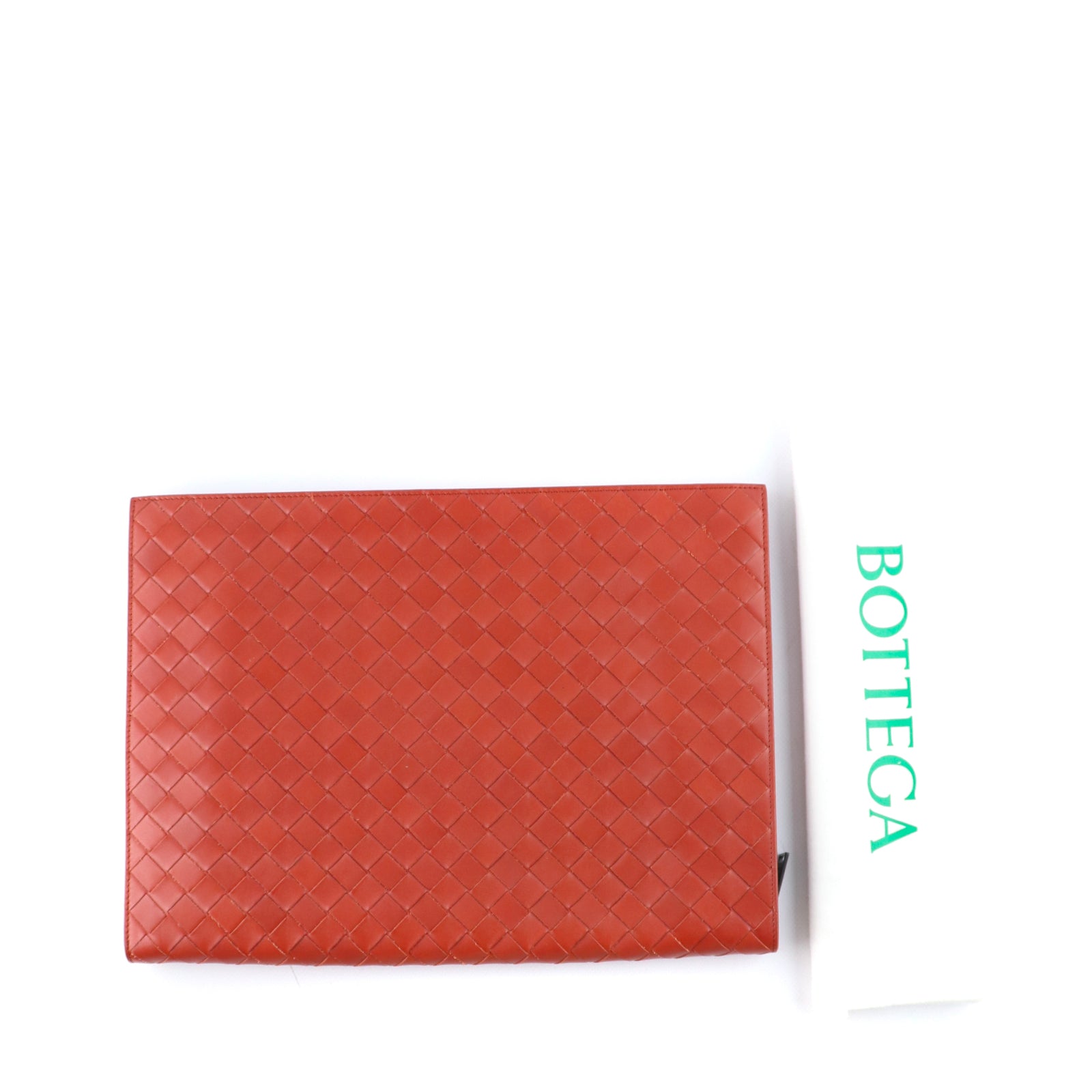 BOTTEGA VENETA - Pochette en cuir Intrecciato