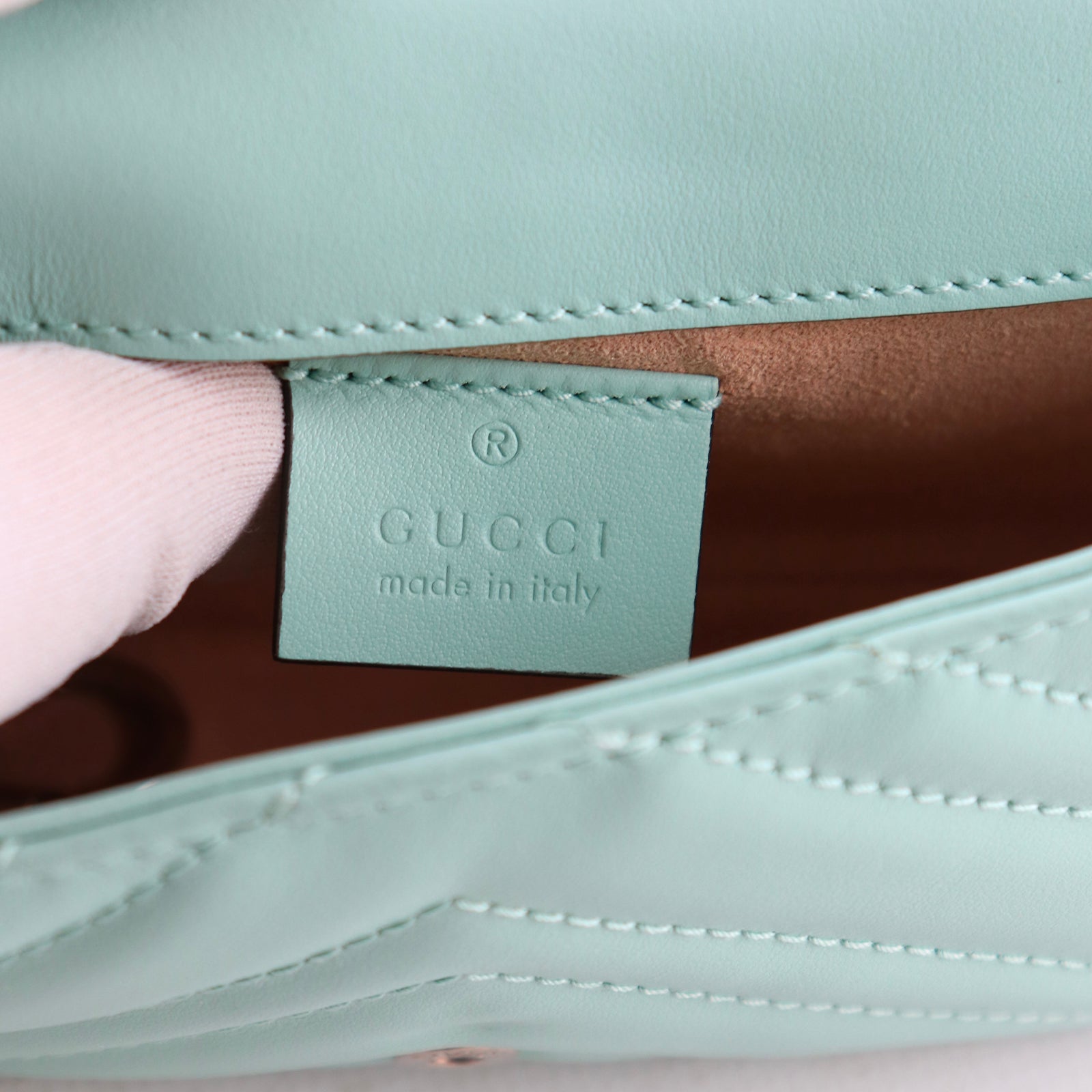 GUCCI - Sac super mini GG Marmont
