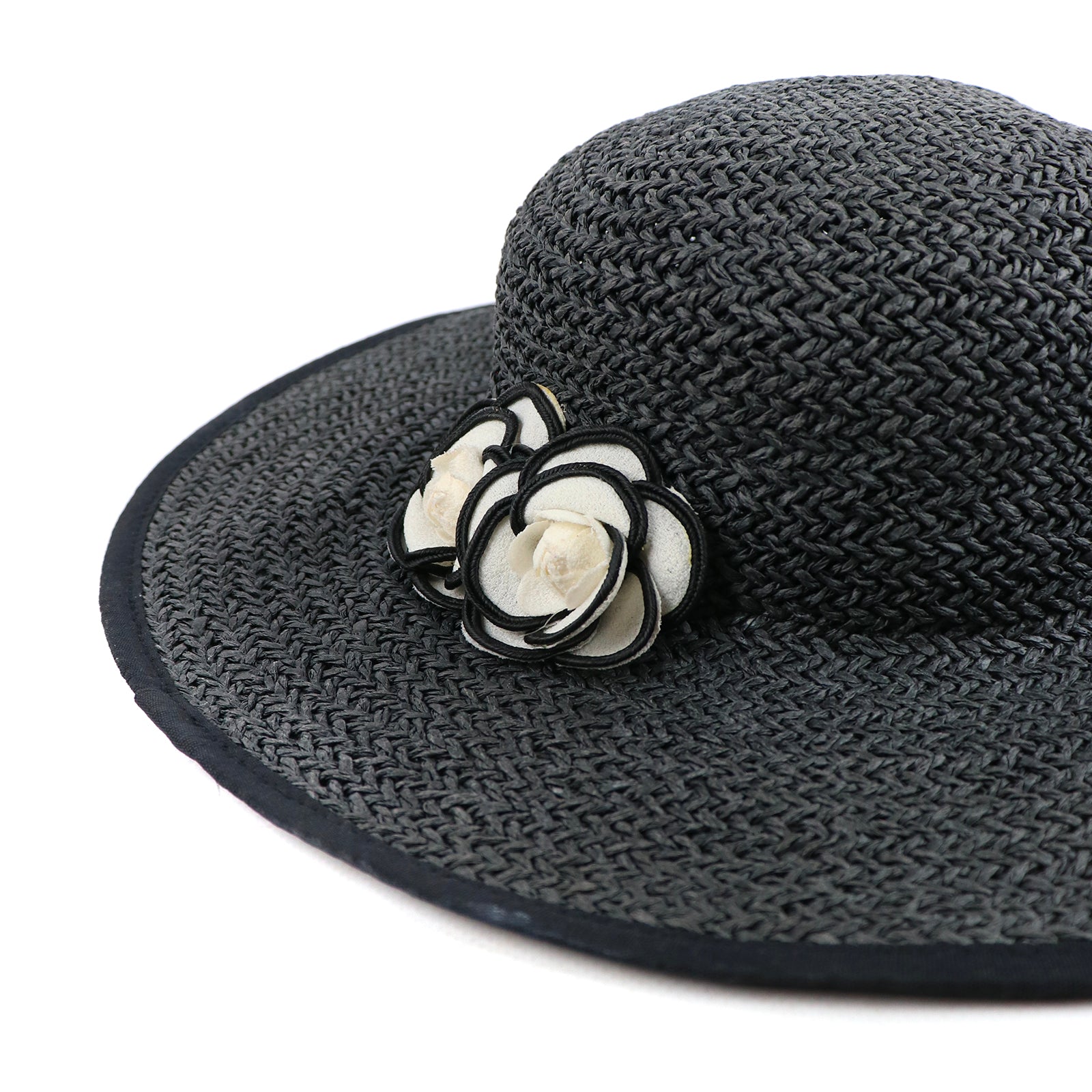 CHANEL - Chapeau en paille (T58)