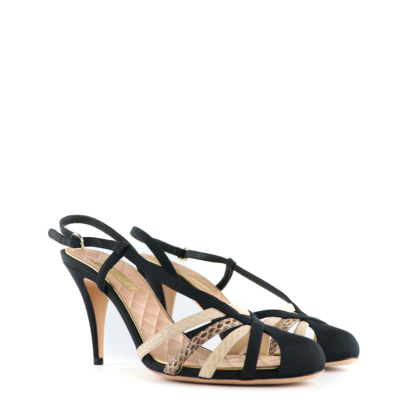 CHANEL - Escarpins en cuir (T40)