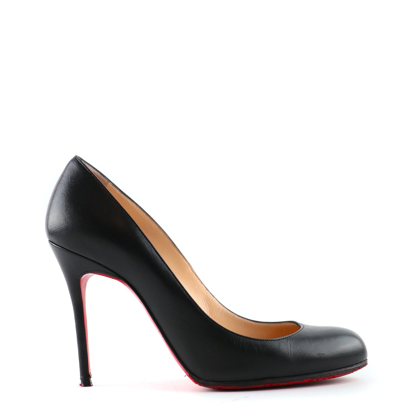 LOUBOUTIN - Fifi pumps in black leather (T36.5)