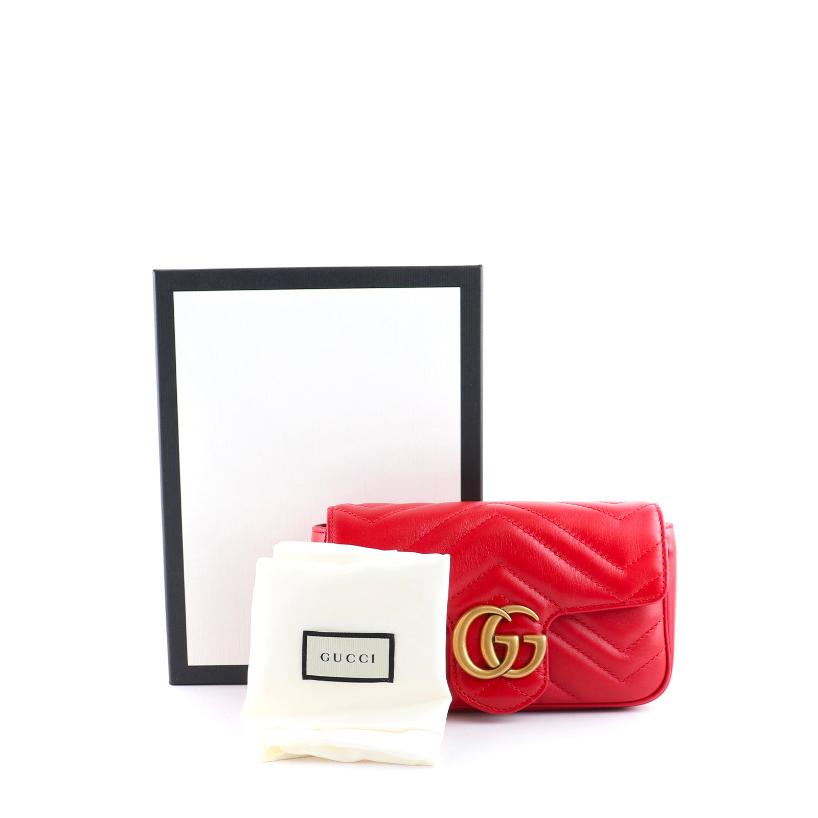 GUCCI - Sac super mini GG Marmont
