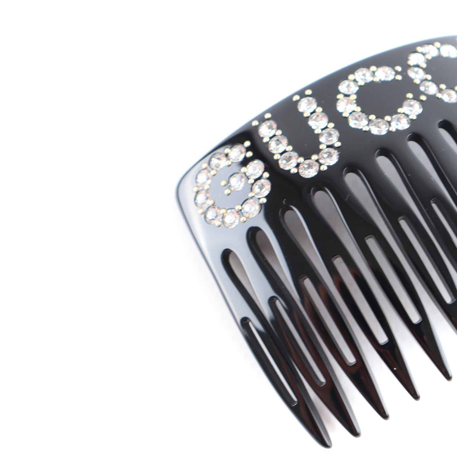 GUCCI - Barrette XXL en strass