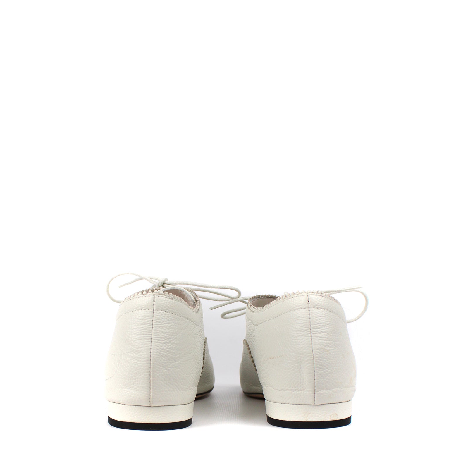 CHANEL - Derbies en cuir (T38)