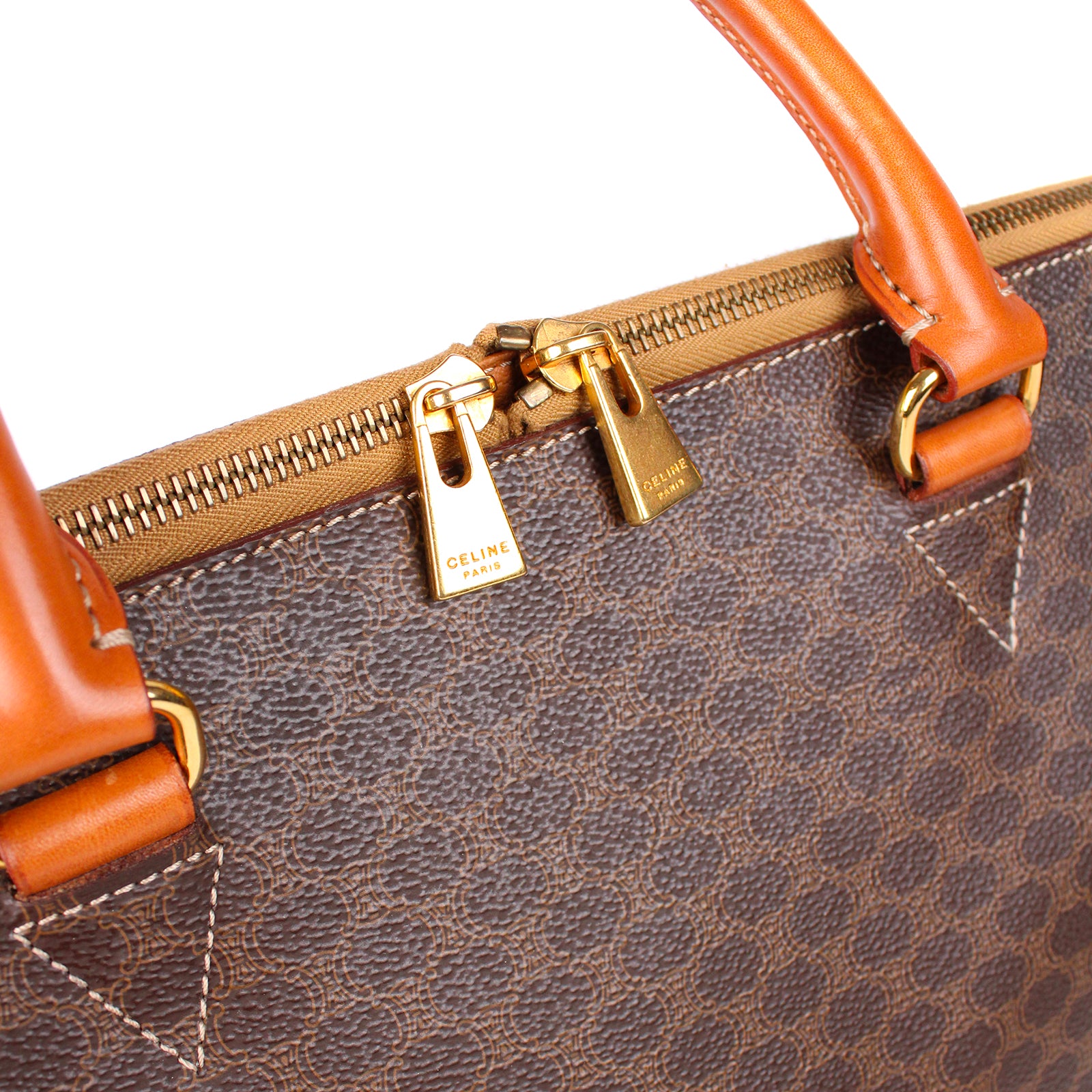 CELINE - Sac de voyage Triomphe vintage