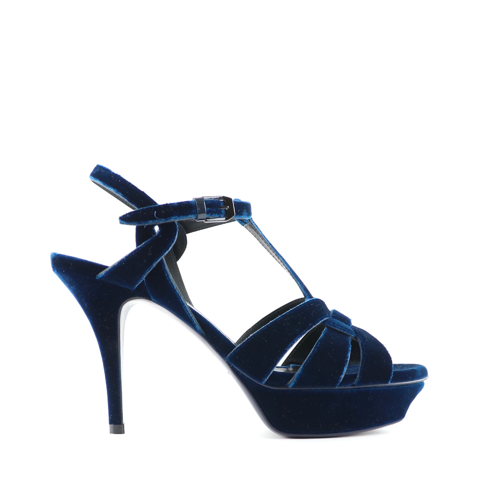SAINT LAURENT - Sandales à plateforme Tribute (T39)