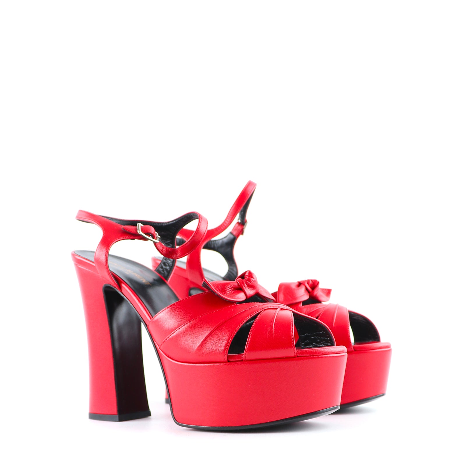 SAINT LAURENT - Candy platform sandals (T38)