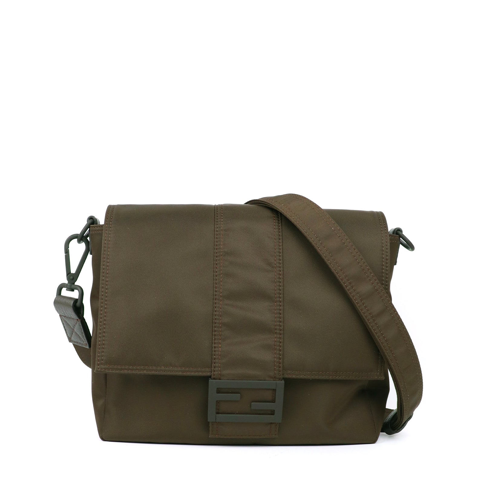 FENDI - Sac Baguette Messenger en nylon