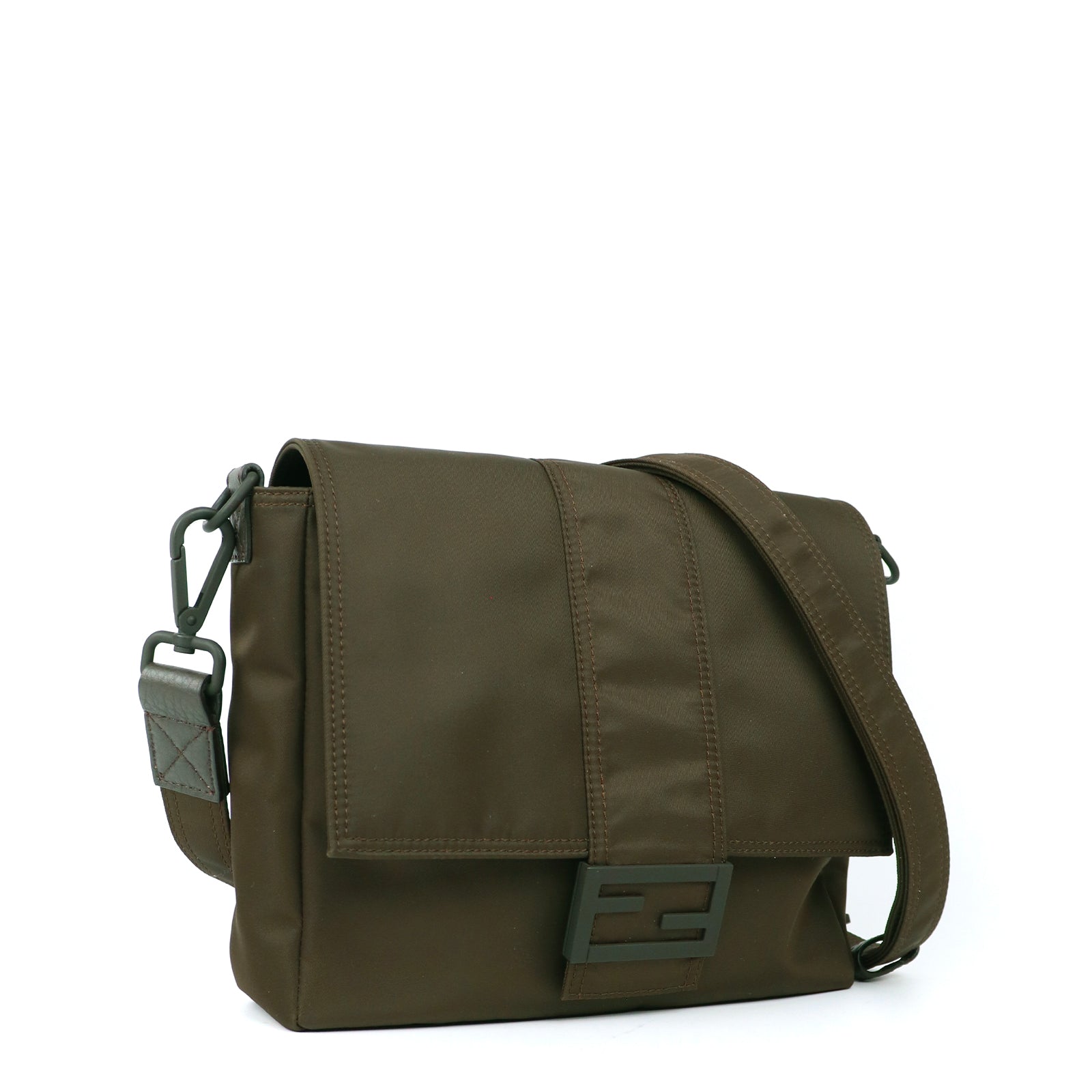 FENDI - Sac Baguette Messenger en nylon