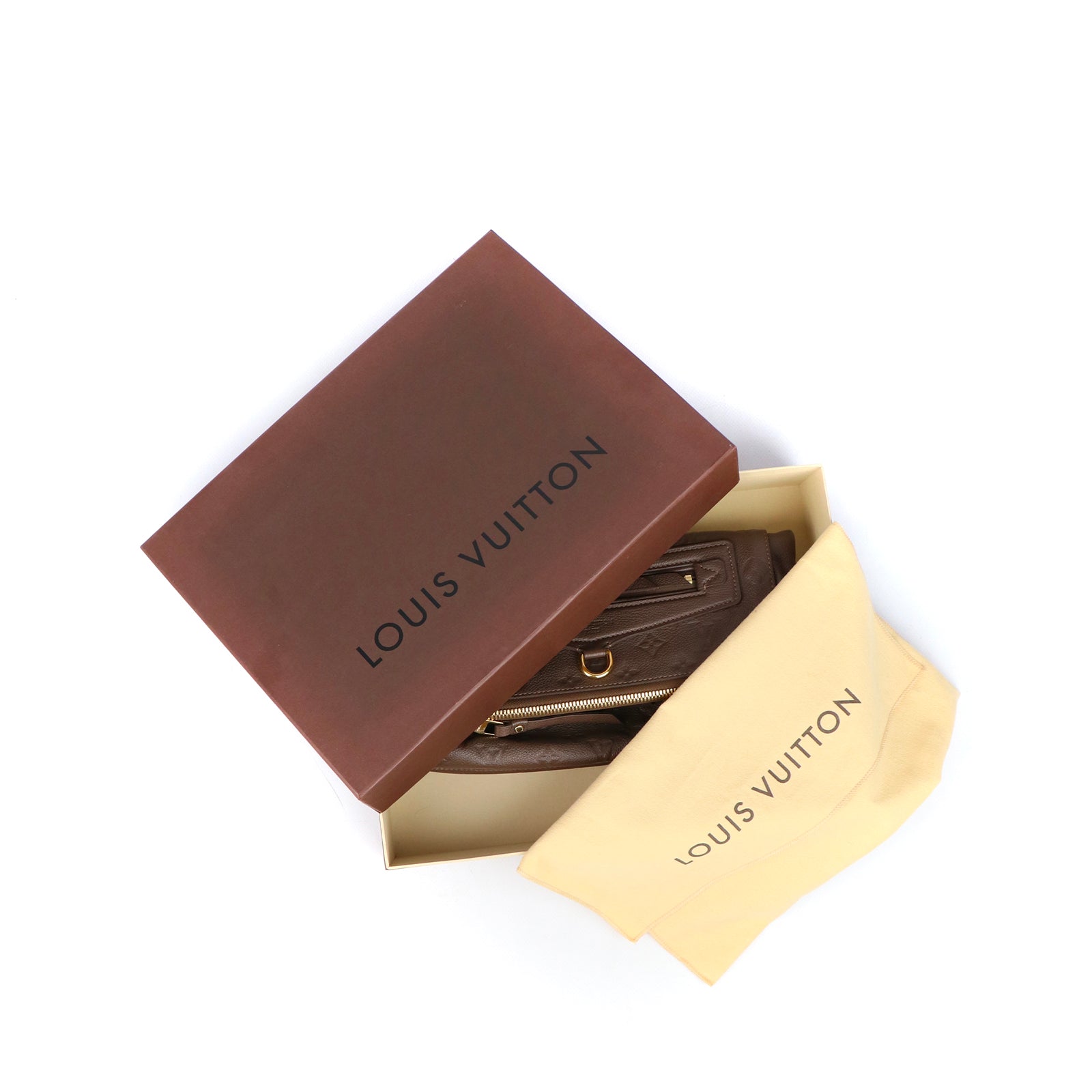 LOUIS VUITTON - Pochette Pétillante en cuir