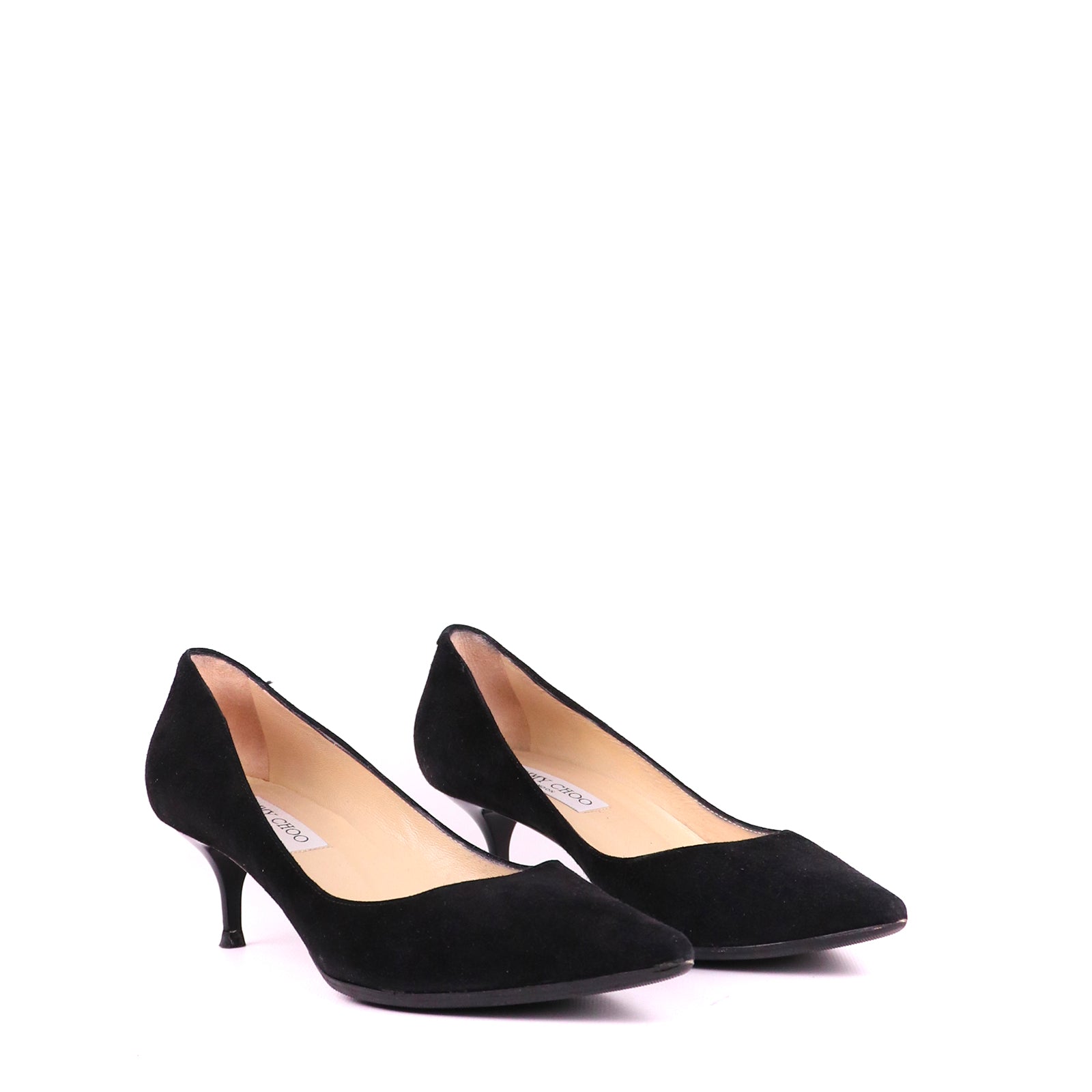 JIMMY CHOO - Escarpins en daim (T39,5)