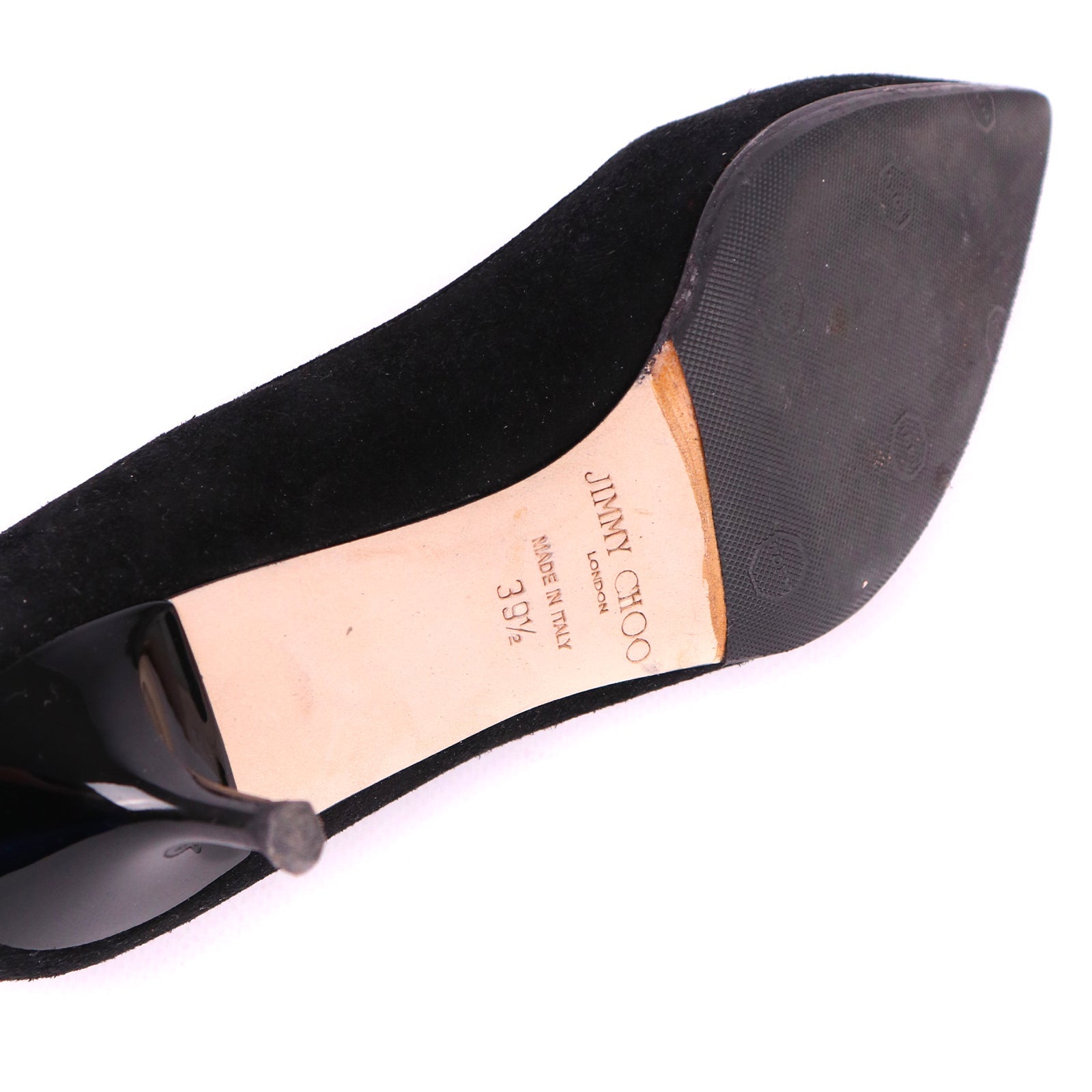 JIMMY CHOO - Escarpins en daim (T39,5)