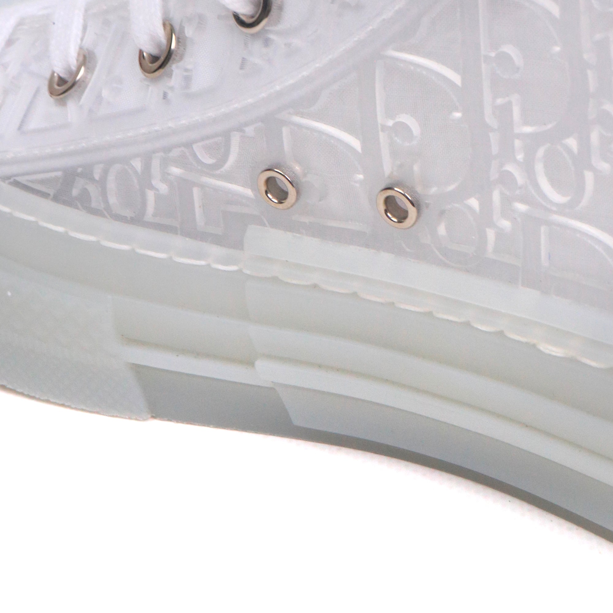 DIOR - B23 High sneakers in oblique canvas (T37)