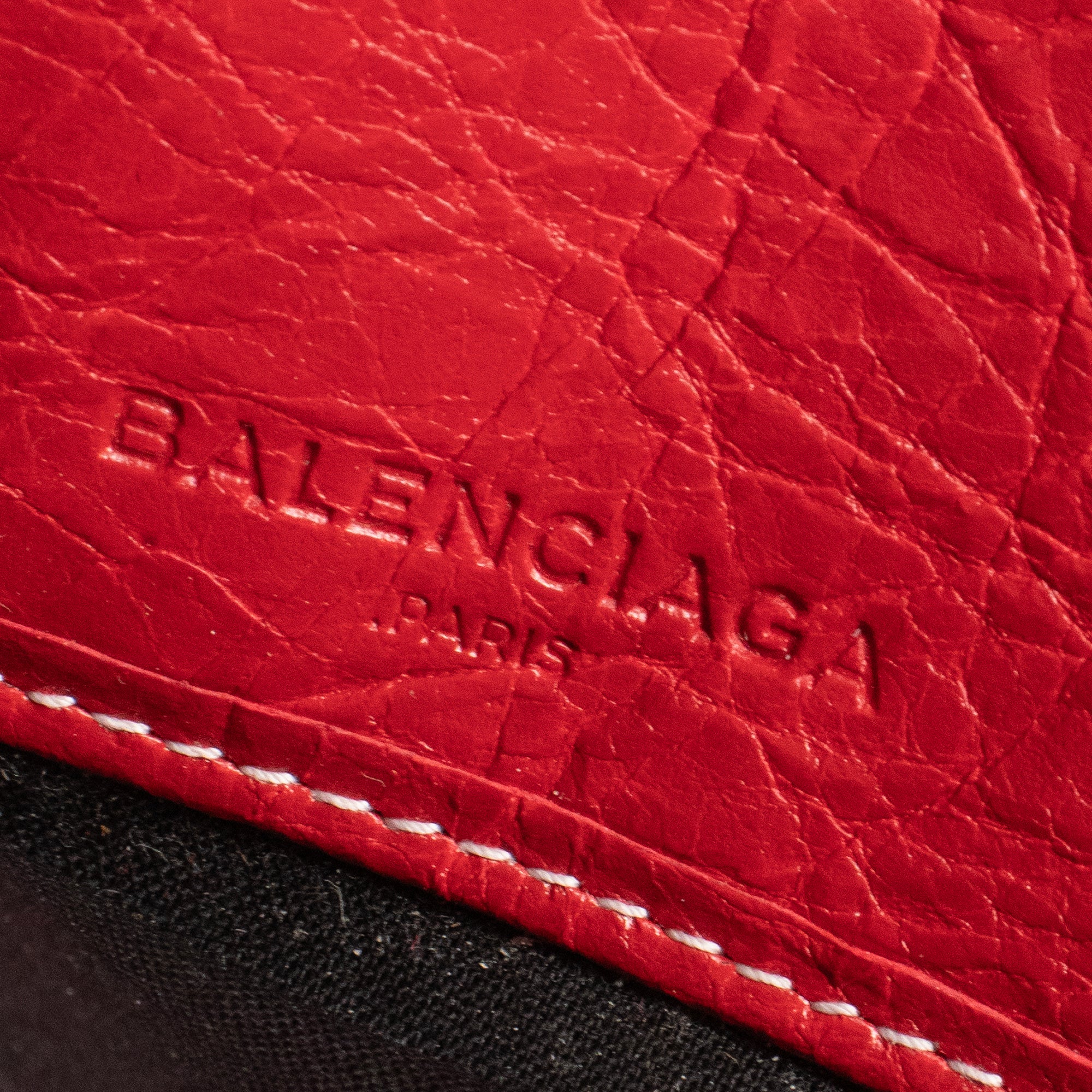 BALENCIAGA - Balenciaga Bazar wallet in multicolor leather