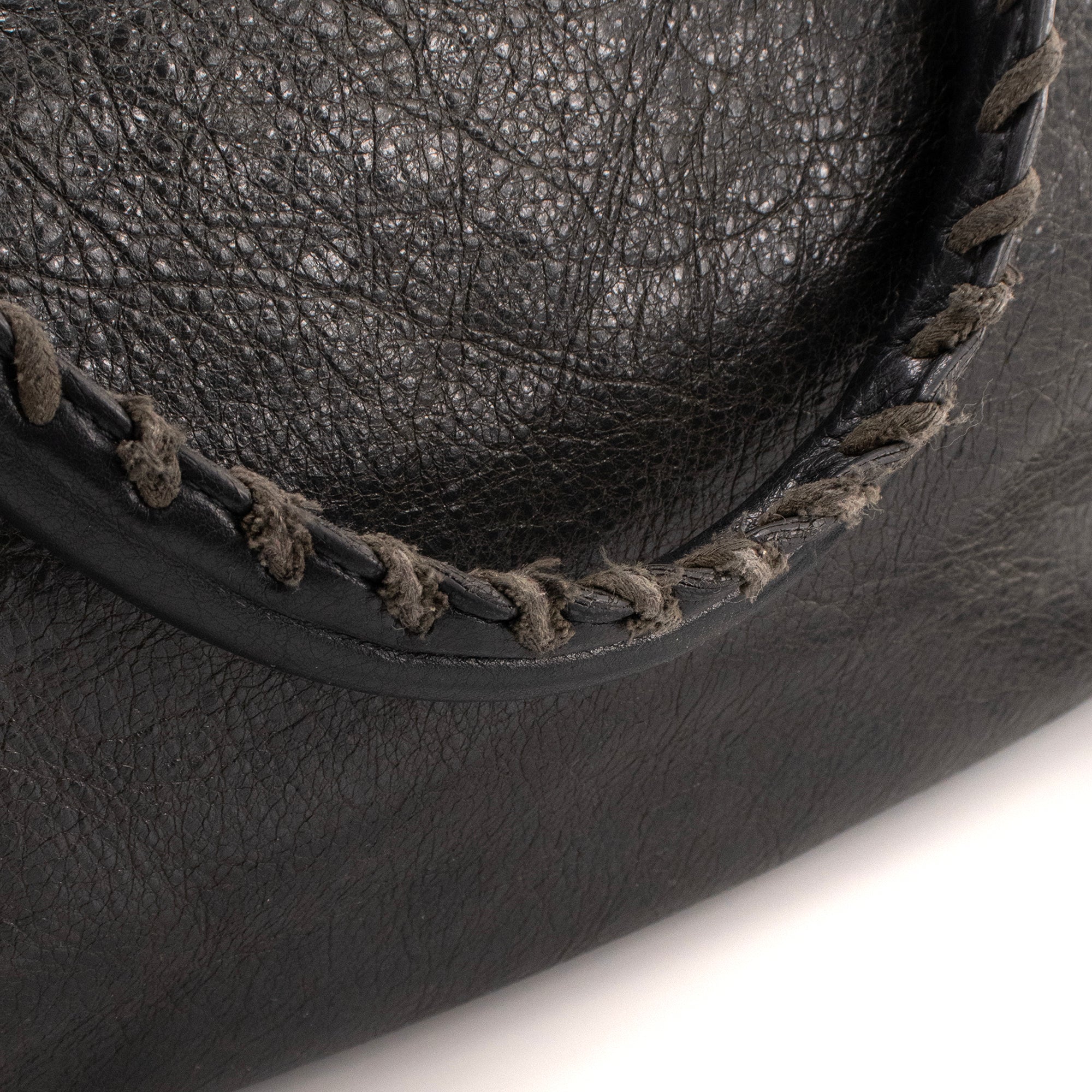 BALENCIAGA - Balenciaga City handbag in gray leather