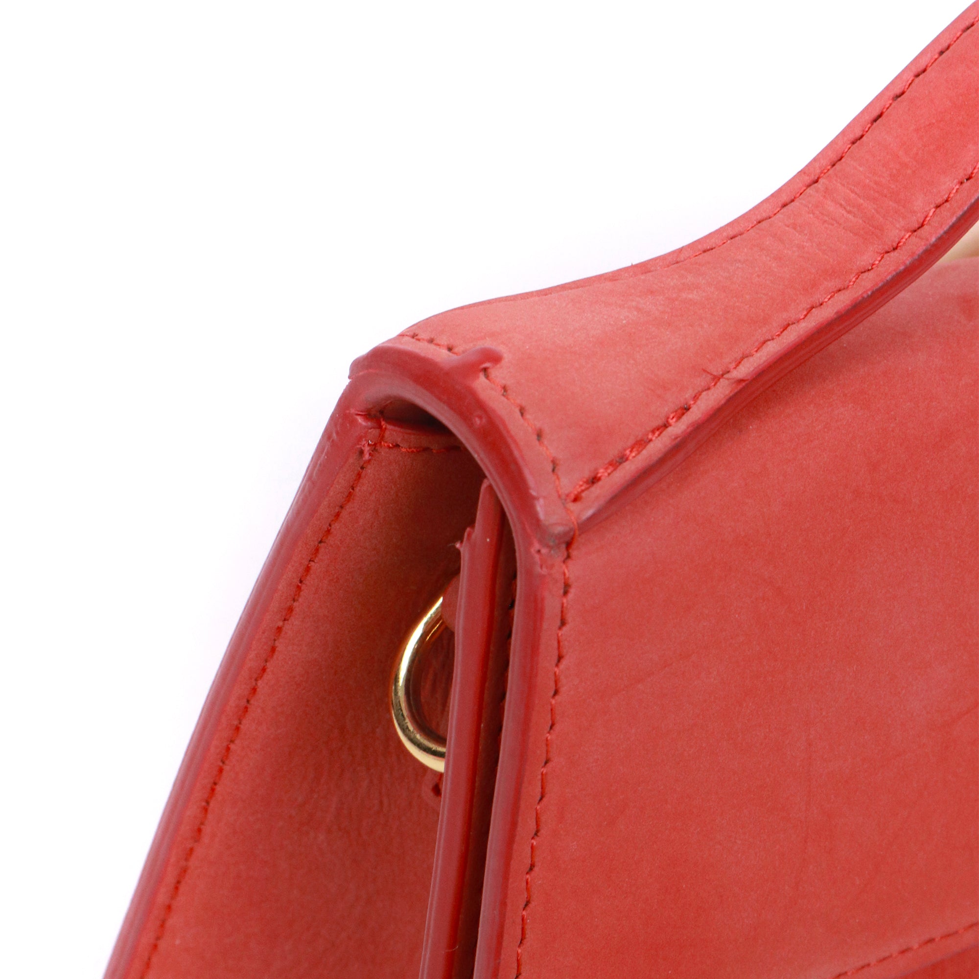 JACQUEMUS - Sac à bandoulière Le Grand Bambino Jacquemus en nubuck terracotta