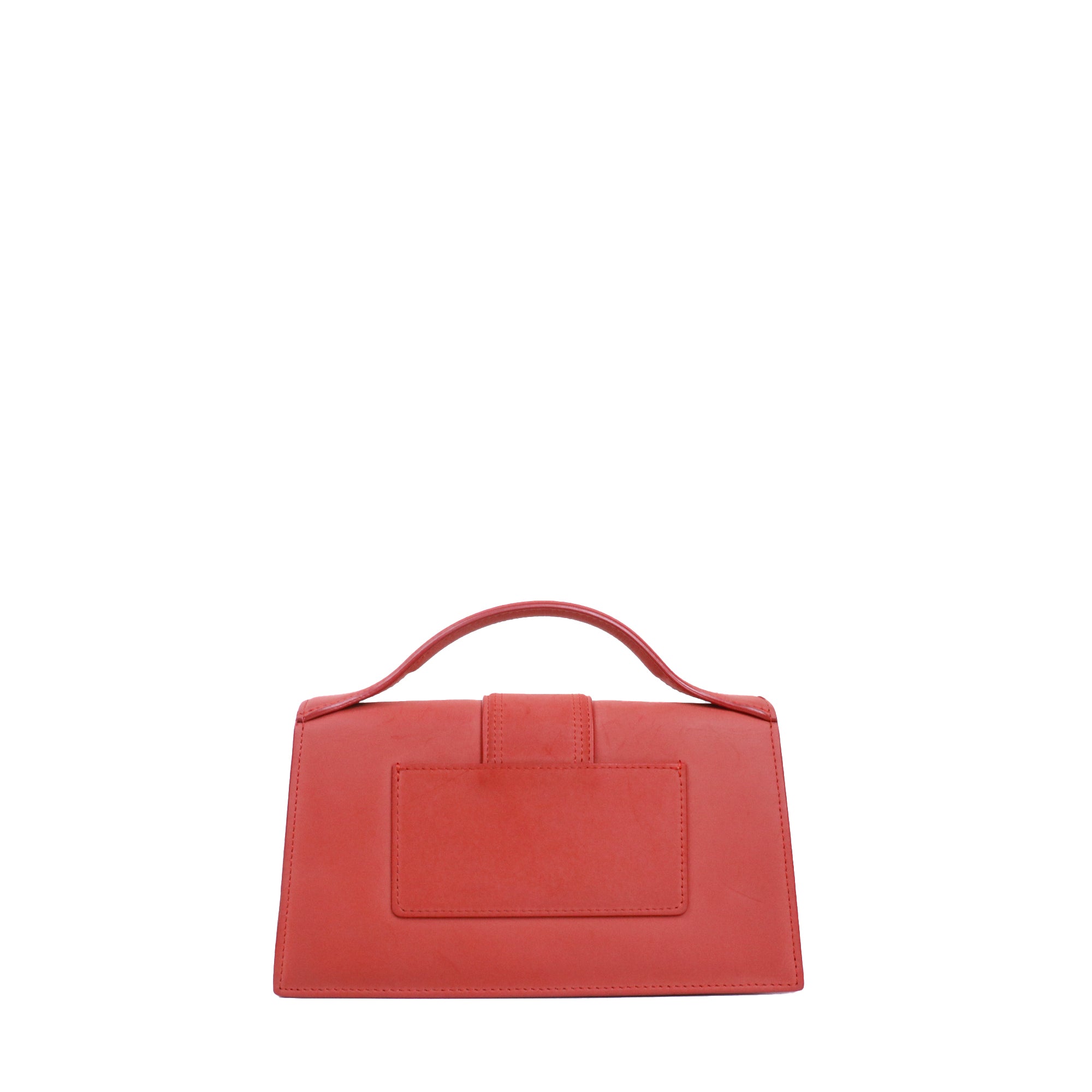 JACQUEMUS - Sac à bandoulière Le Grand Bambino Jacquemus en nubuck terracotta