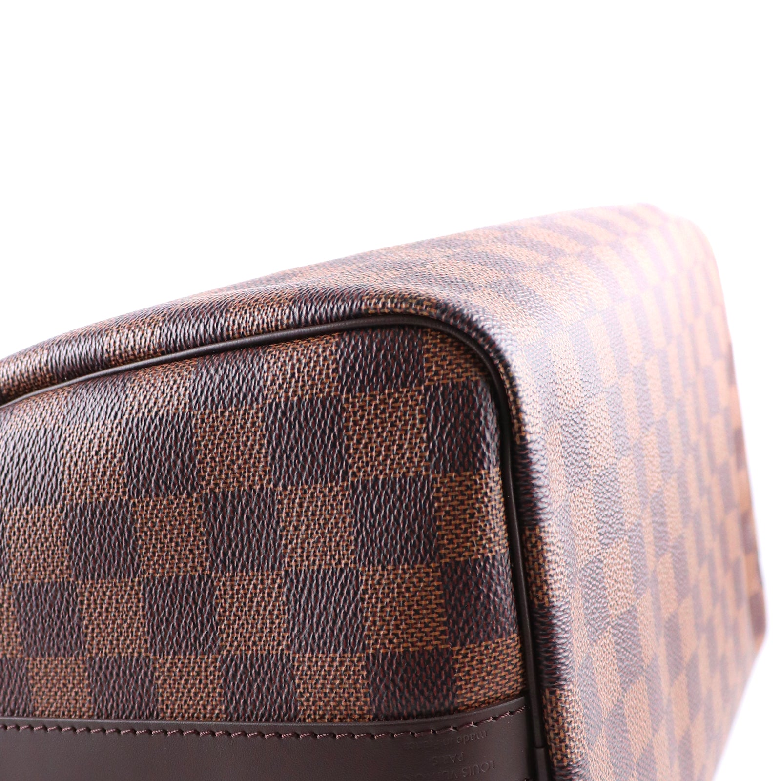 LOUIS VUITTON - Speedy 30 bandoulière Damier Ébène