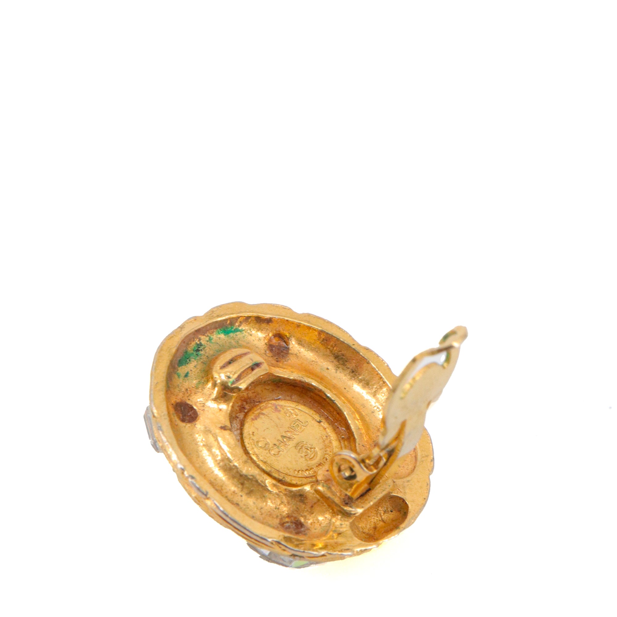 CHANEL - Camélia earrings