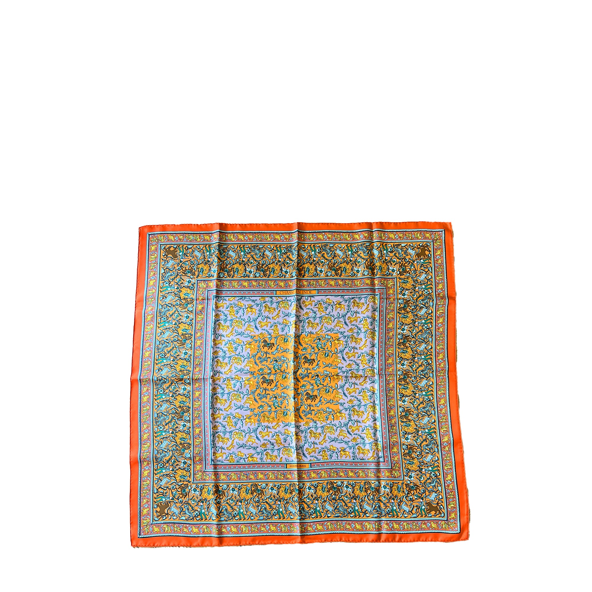 HERMÈS - Carré 90 Chasse en Inde