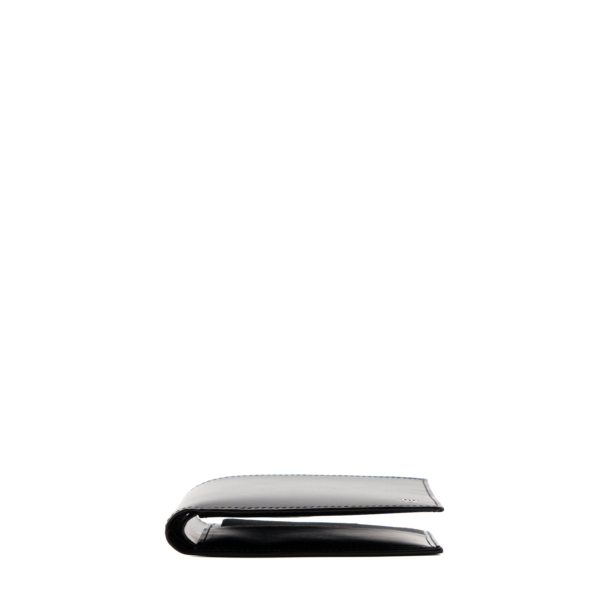 CARTIER - Portefeuille Must Cartier en cuir lisse noir