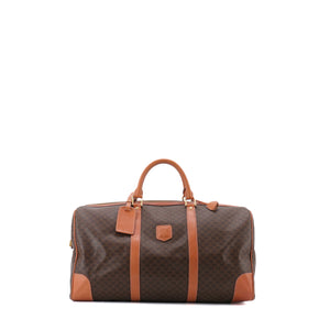 CELINE - Sac de voyage Boston Celine en toile monogrammée vintage
