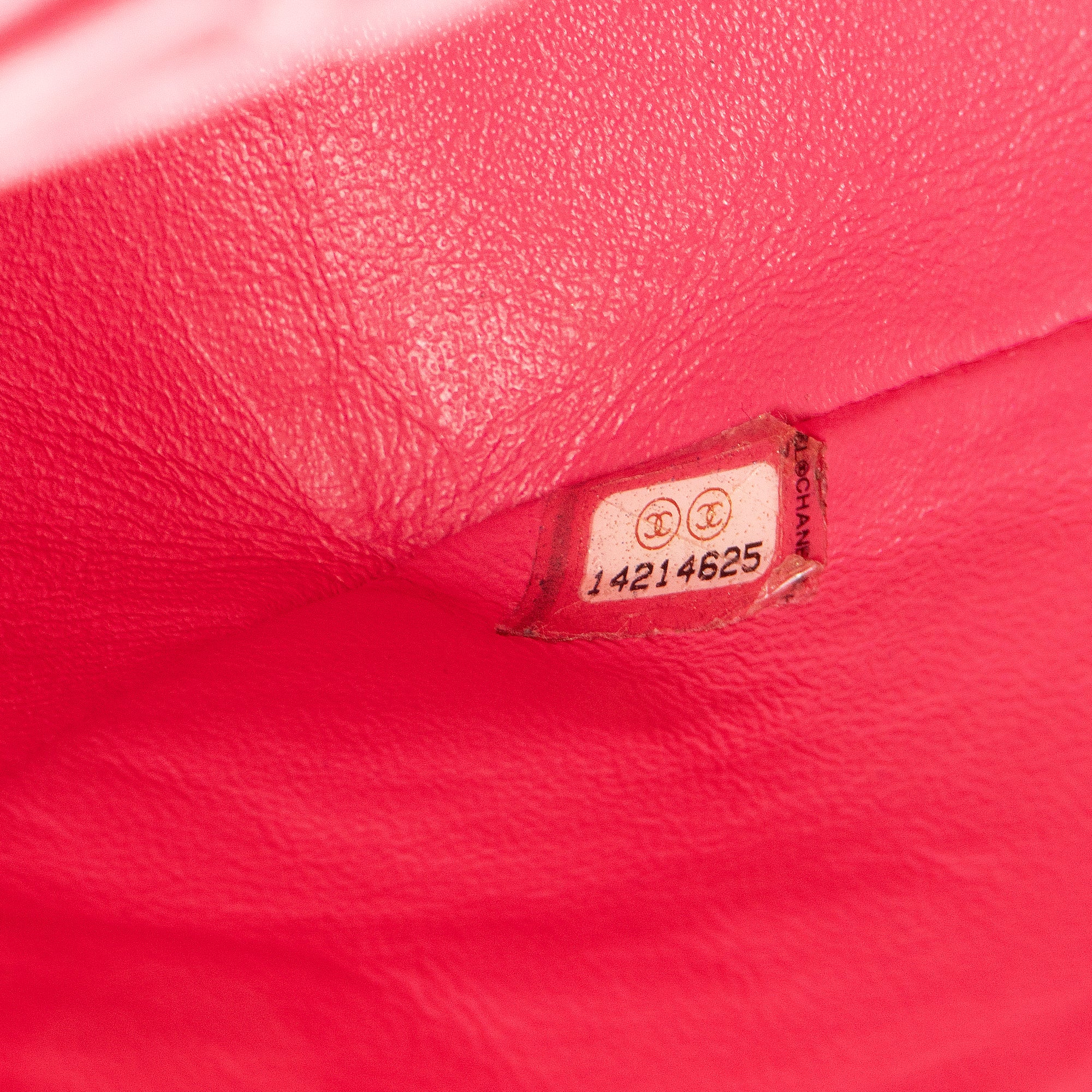 CHANEL - Sac à main Classique/Timeless 11.12 Chanel en cuir verni orange