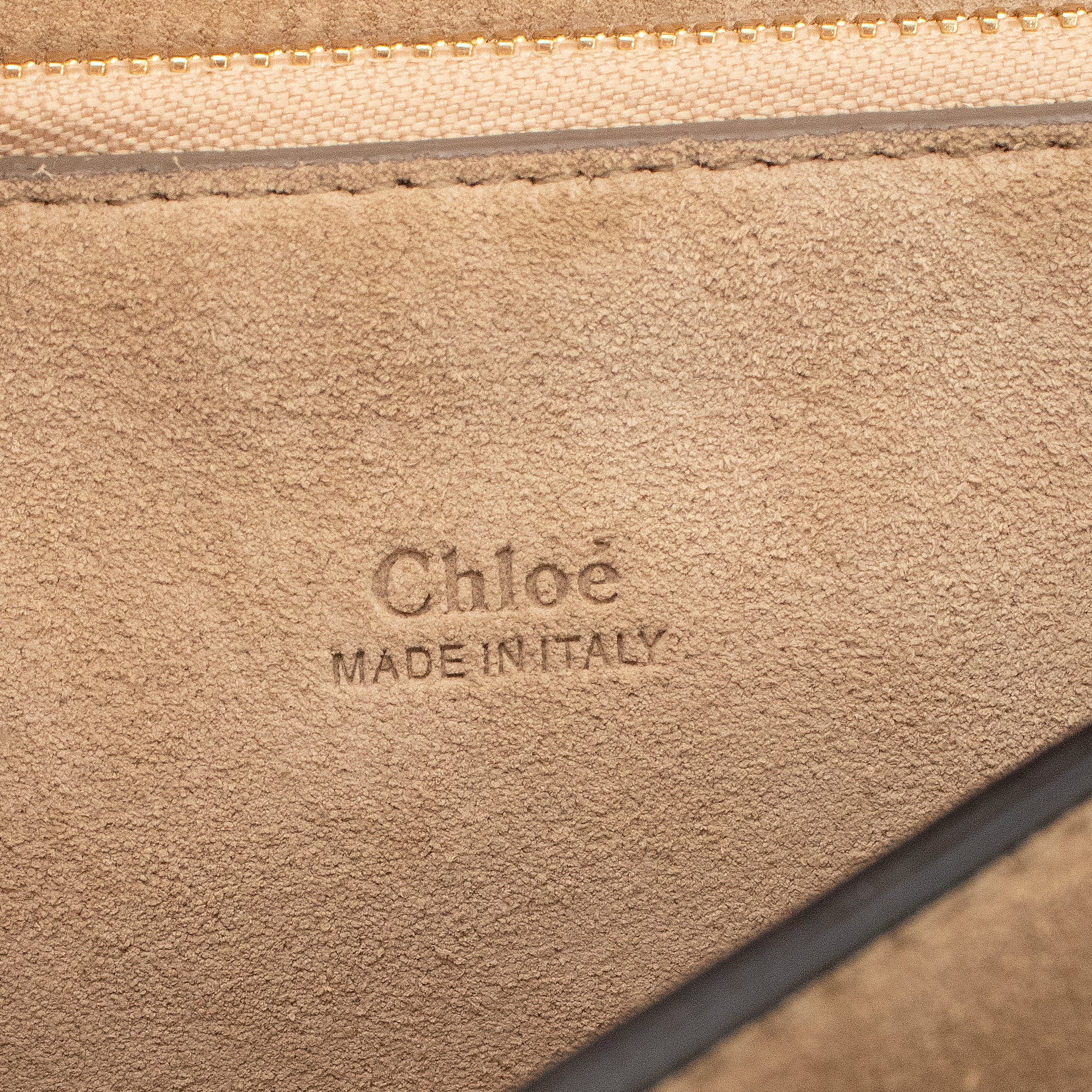 CHLOÉ - Chloé Faye shoulder bag in brown croc-embossed leather